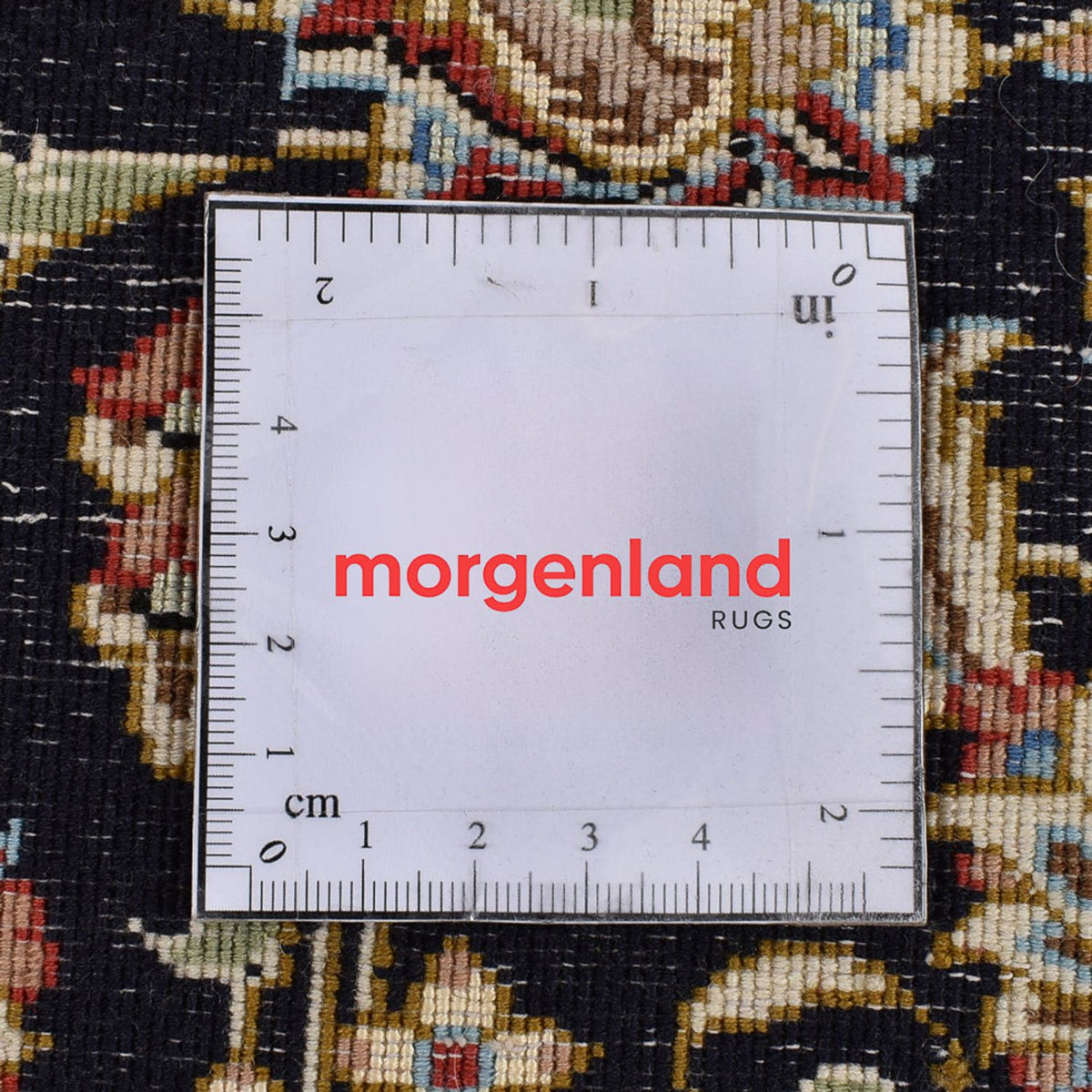 Tapis de couloir Tapis persan - Ghom - Royal - 197 x 54 cm - beige foncé