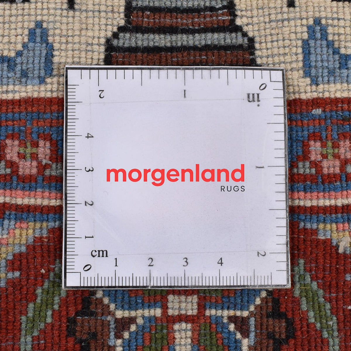 Tapis de couloir Tapis persan - Bidjar - 313 x 75 cm - beige