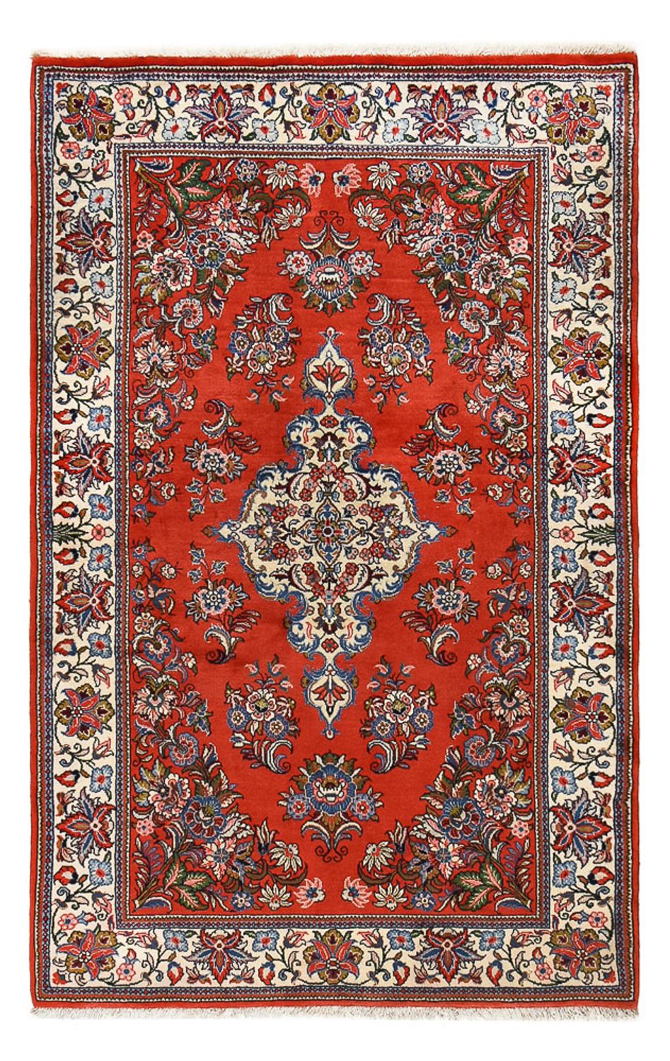Tapis persan - Classique - 212 x 135 cm - rouge