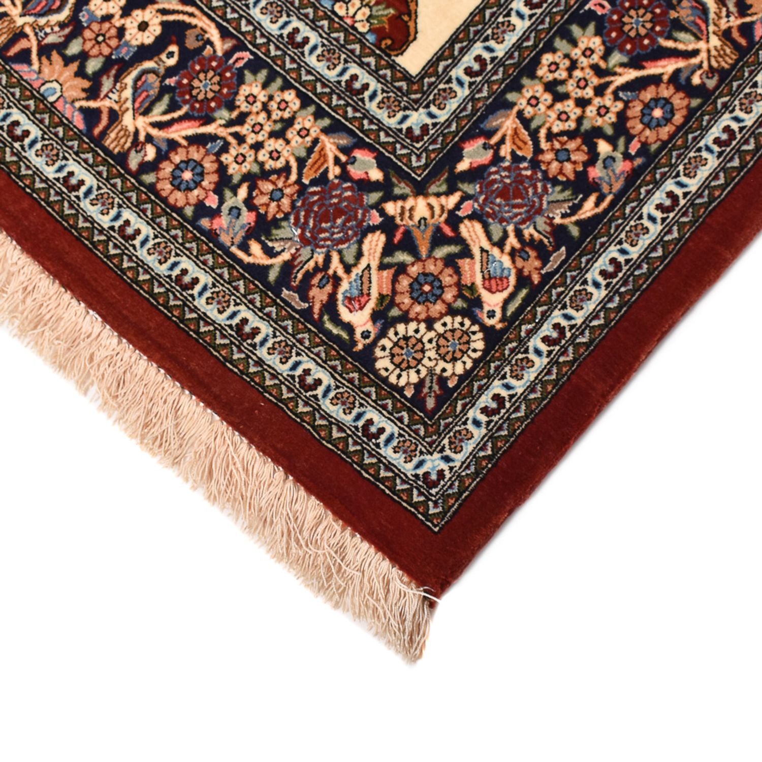 Tapis persan - Ghom - Royal - 200 x 136 cm - beige clair