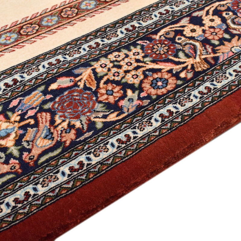 Tapis persan - Ghom - Royal - 200 x 136 cm - beige clair