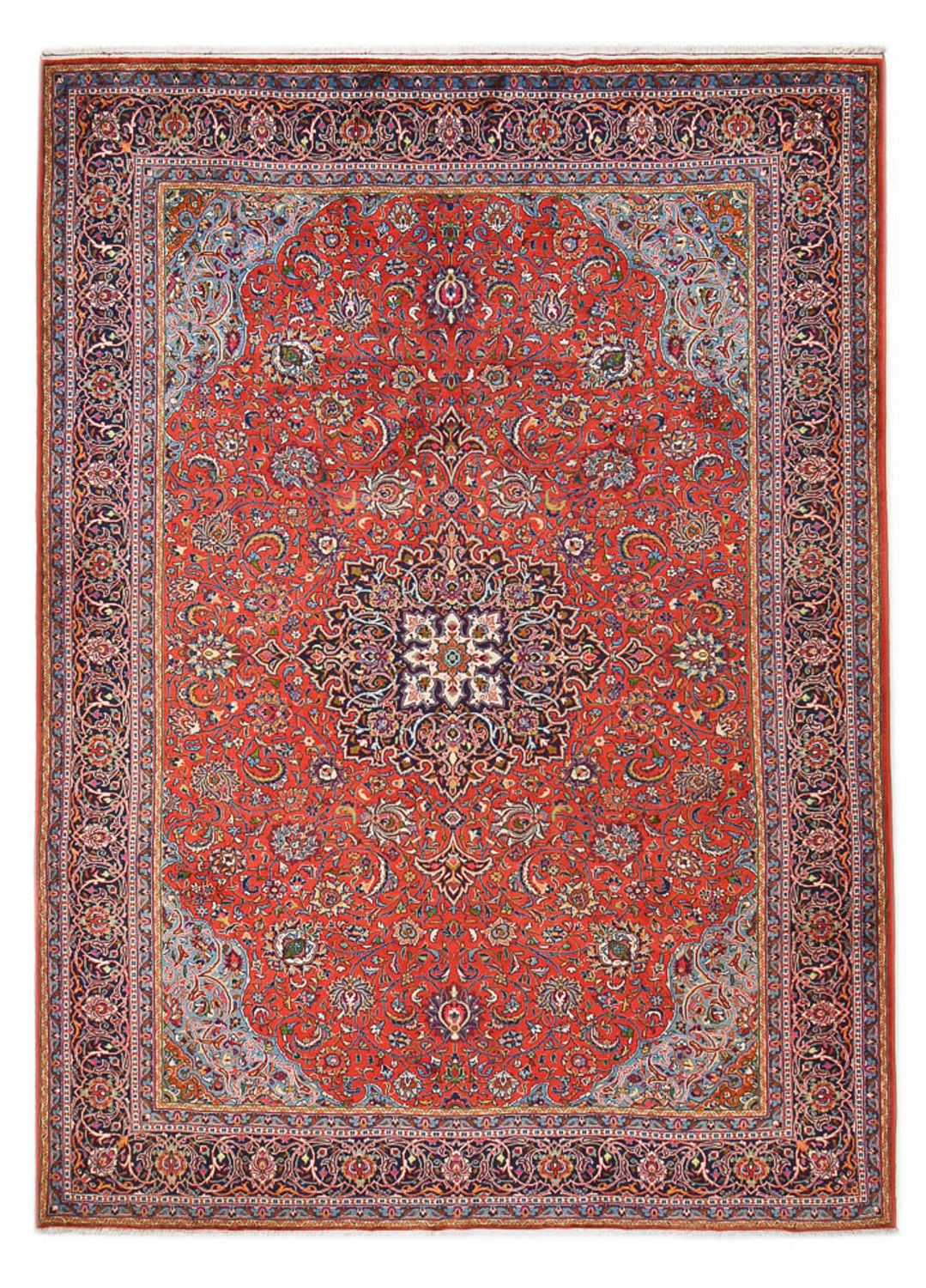 Tapis persan - Classique - 400 x 295 cm - rouge