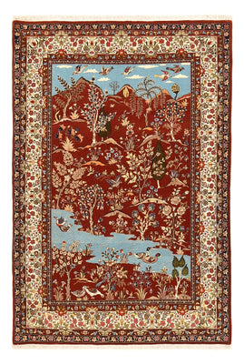 Tapis persan - Ghom - 203 x 138 cm - multicolore