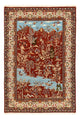 Tapis de Qom Tapis 203x138cm - Tapis persan