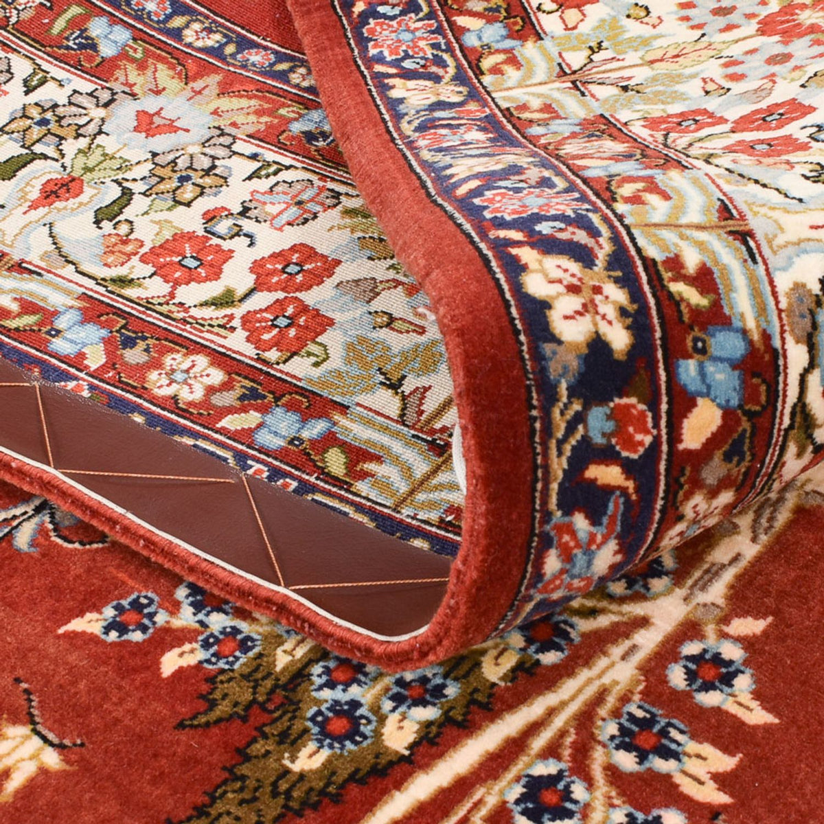 Tapis persan - Ghom - 203 x 138 cm - multicolore