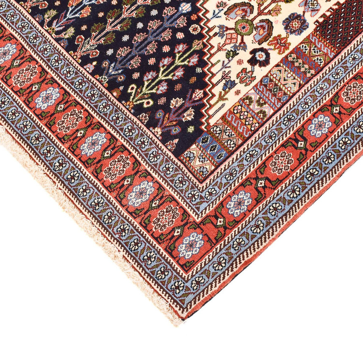 Tapis Gabbeh - Persan Kashkuli - 160 x 112 cm - multicolore