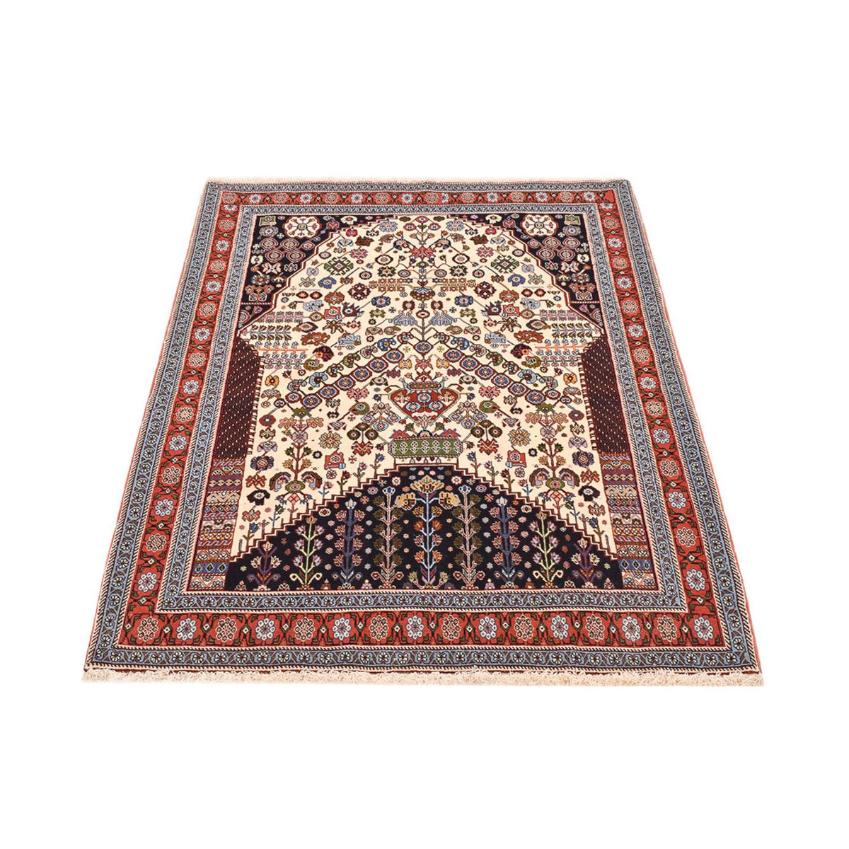 Tapis Gabbeh - Persan Kashkuli - 160 x 112 cm - multicolore