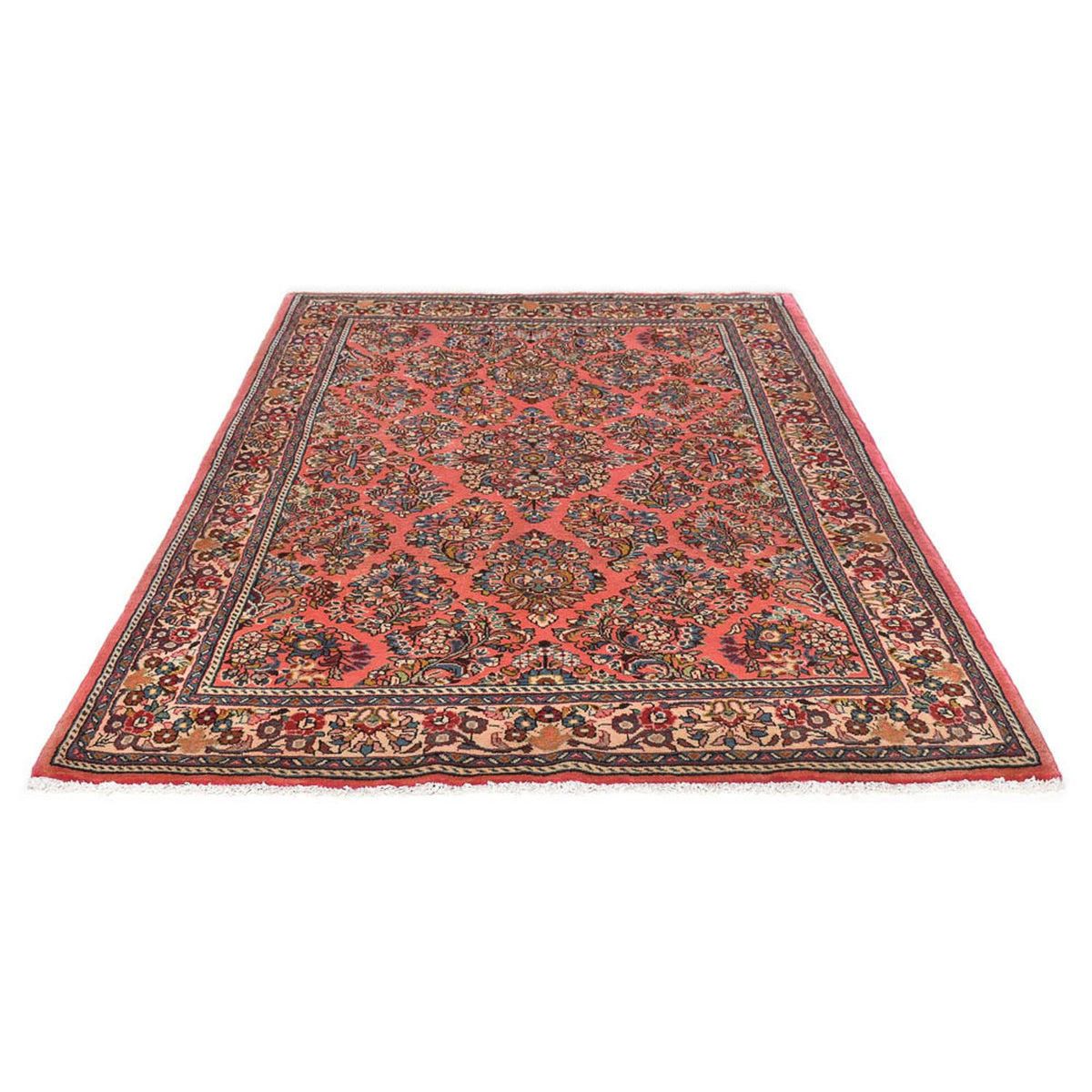 Tapis persan - Classique - 195 x 125 cm - rouge clair