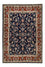 Tapis persan - Ghom - 212 x 146 cm - bleu foncé
