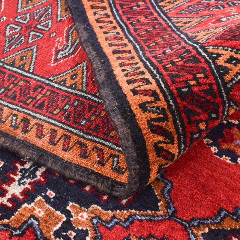 Tapis Belutsch - 207 x 132 cm - rouge clair