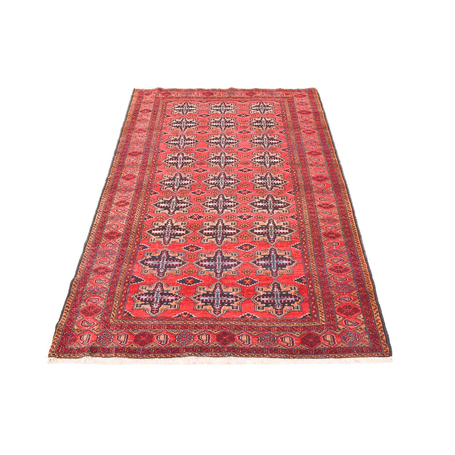 Tapis Belutsch - 207 x 132 cm - rouge clair