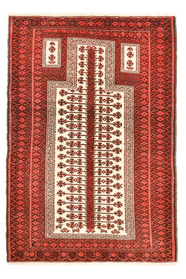 Tapis Belutsch - 144 x 99 cm - multicolore