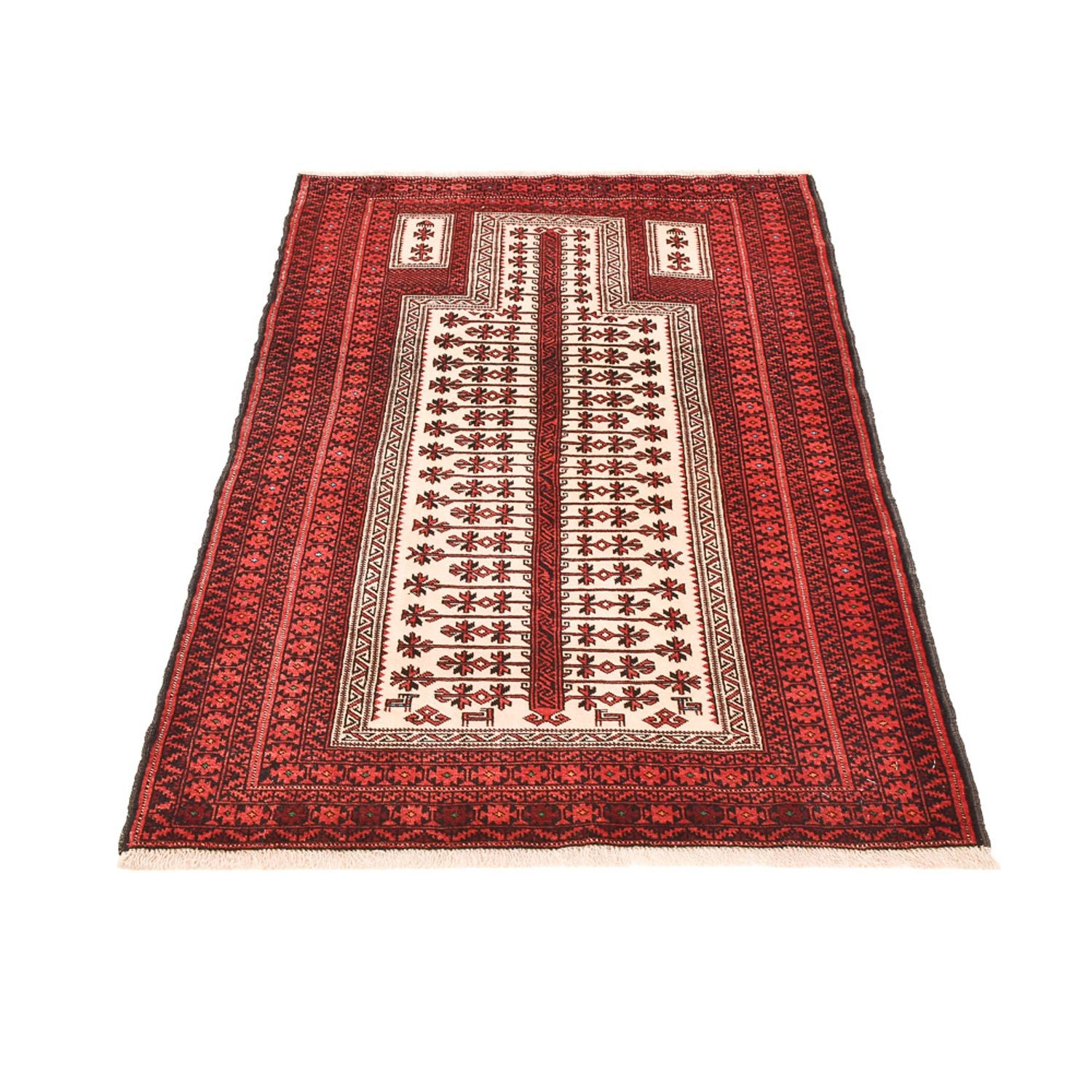 Tapis Belutsch - 144 x 99 cm - multicolore