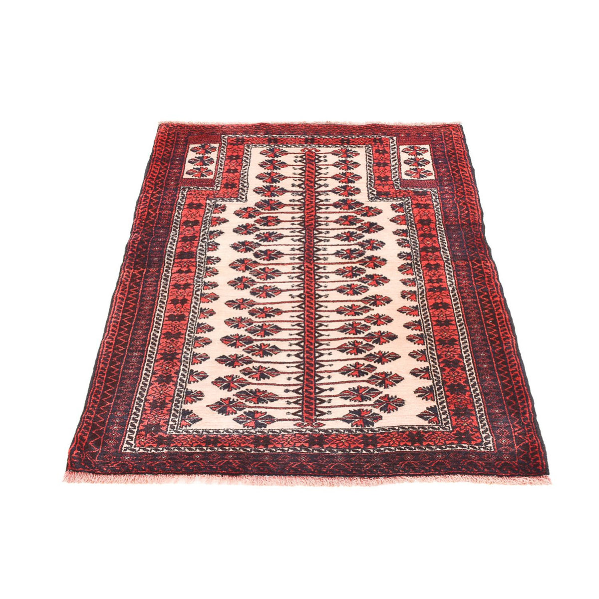Tapis Belutsch - 133 x 97 cm - multicolore