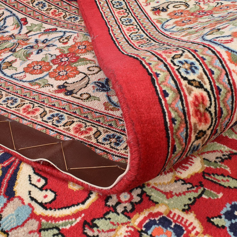 Tapis persan - Ghom - 300 x 210 cm - bleu foncé