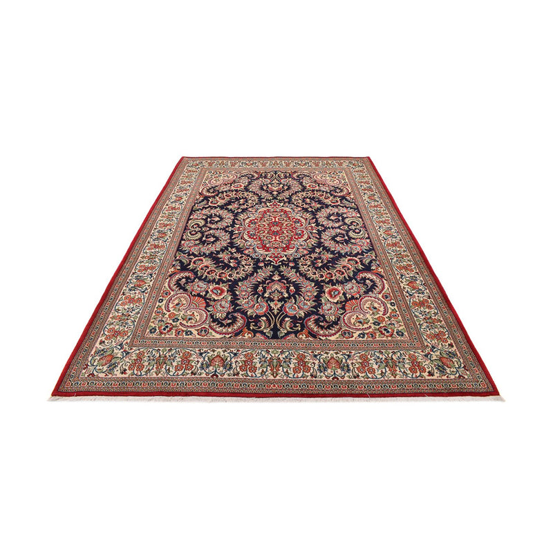 Tapis persan - Ghom - 300 x 210 cm - bleu foncé
