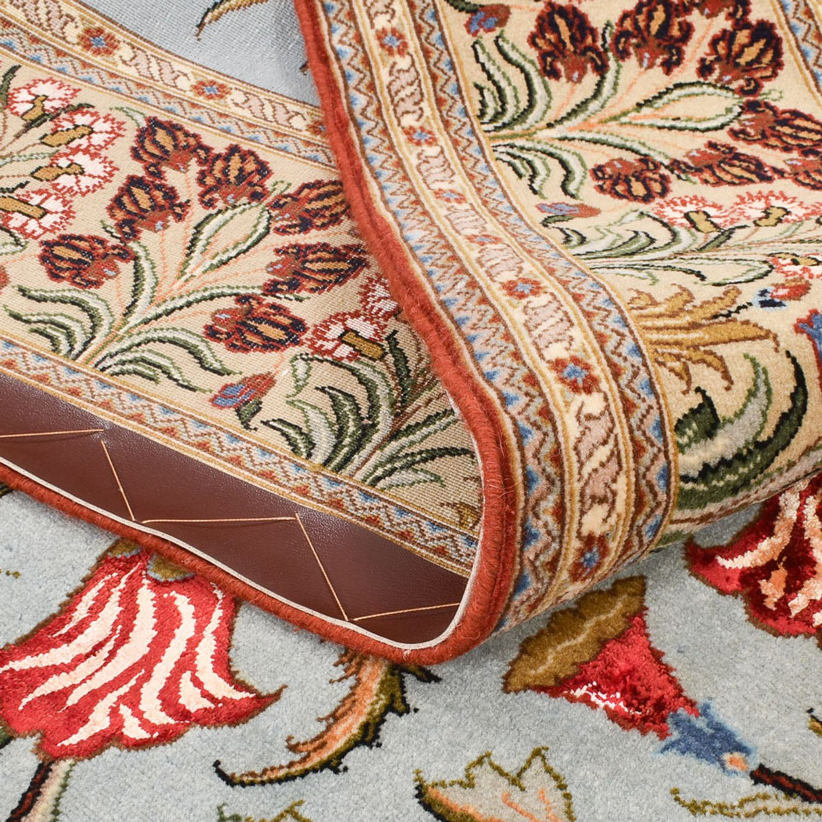 Tapis persan - Ghom - Royal - 200 x 131 cm - multicolore