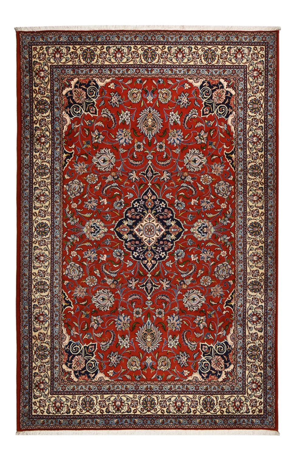 Tapis persan - Classique - 303 x 203 cm - rouge