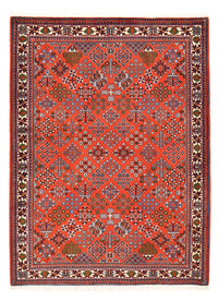 Tapis persan - Nomadic - 150 x 113 cm - rouge