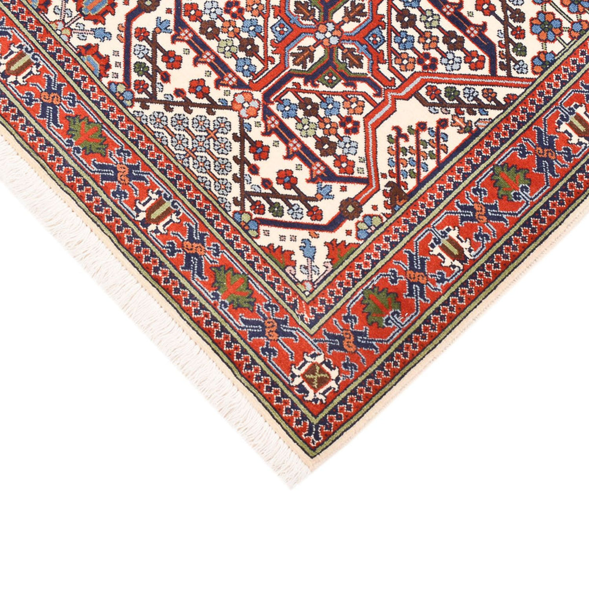Tapis persan - Nomadic - 159 x 110 cm - beige