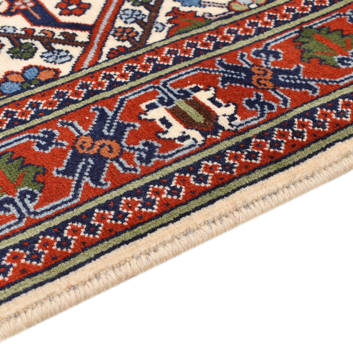 Tapis persan - Nomadic - 159 x 110 cm - beige