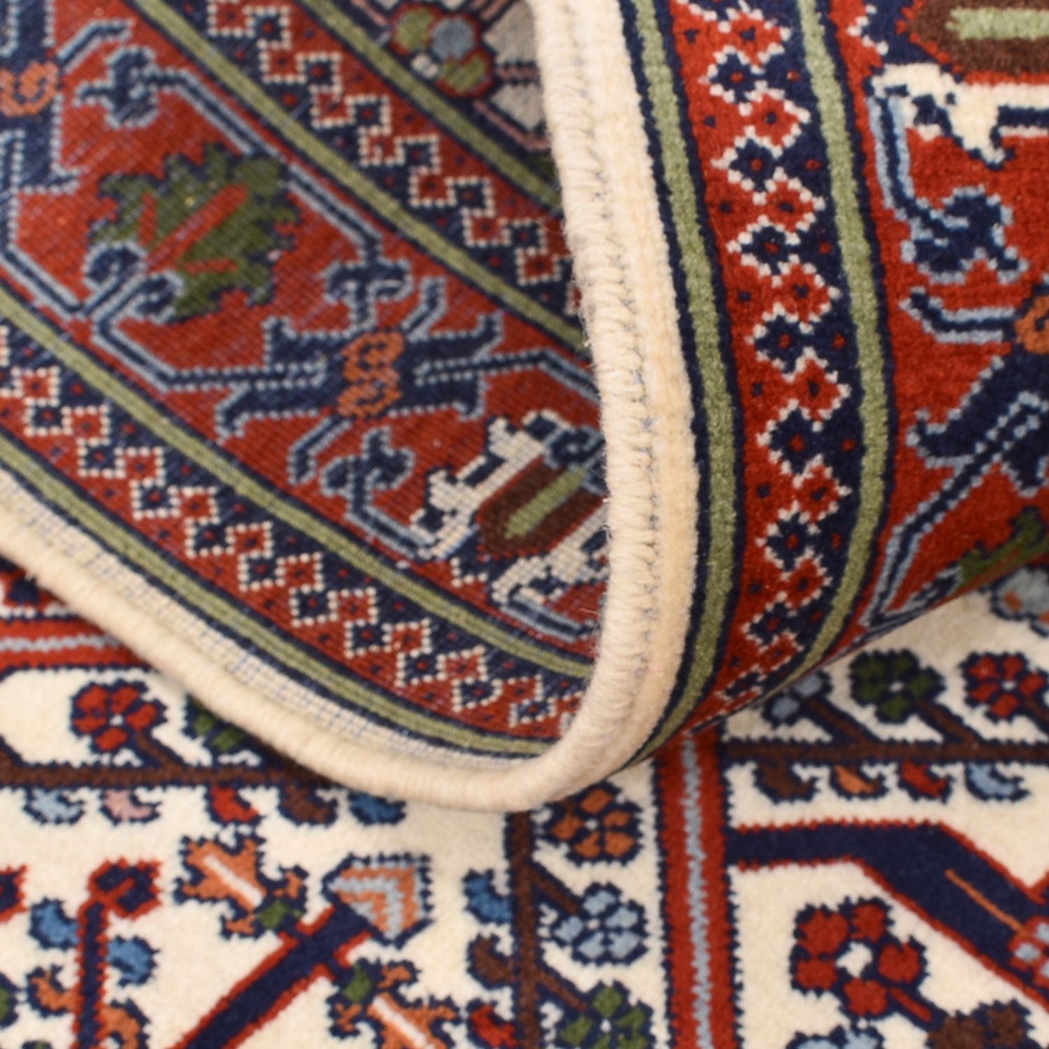 Tapis persan - Nomadic - 159 x 110 cm - beige
