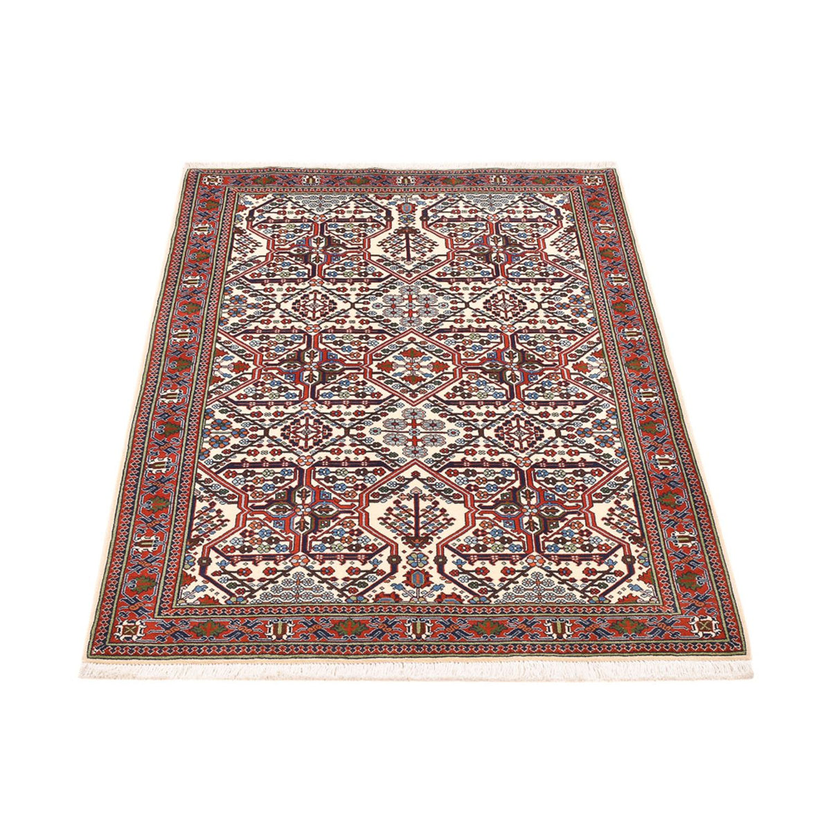 Tapis persan - Nomadic - 159 x 110 cm - beige