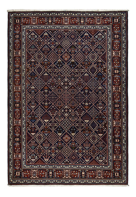 Tapis persan - Nomadic - 293 x 203 cm - rouge vin