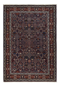 Tapis persan - Nomadic - 293 x 203 cm - rouge vin