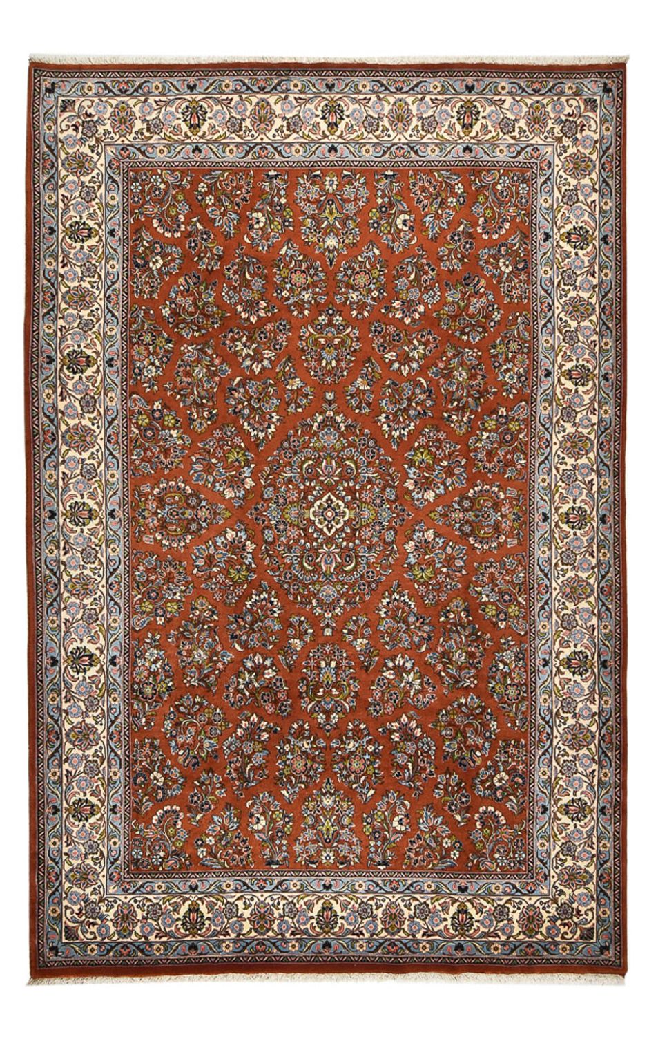 Tapis persan - Classique - 302 x 223 cm - rouge