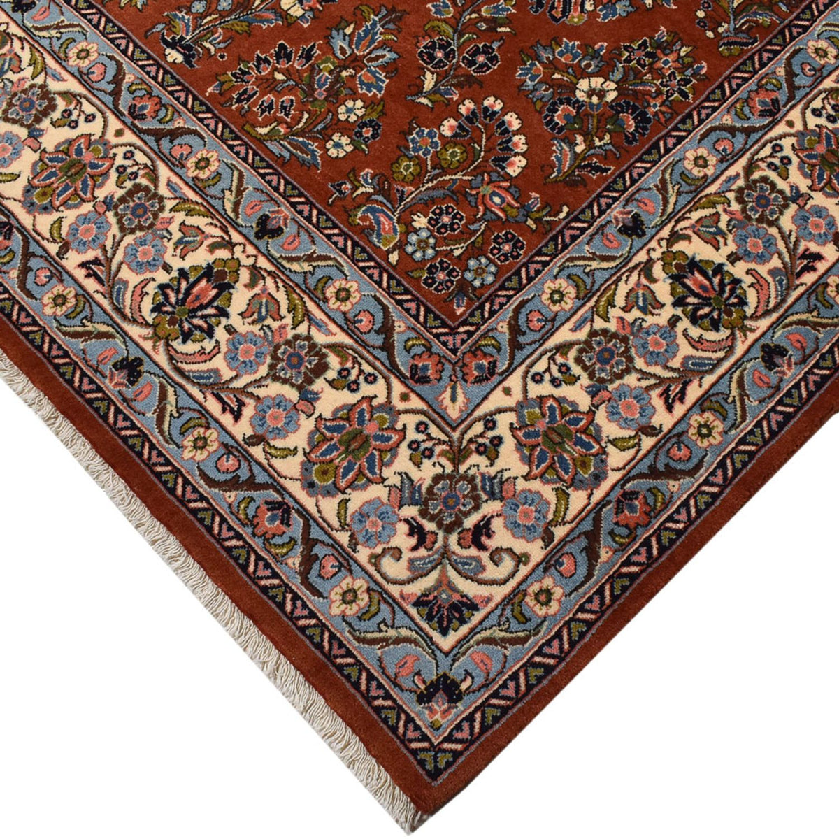 Tapis persan - Classique - 302 x 223 cm - rouge