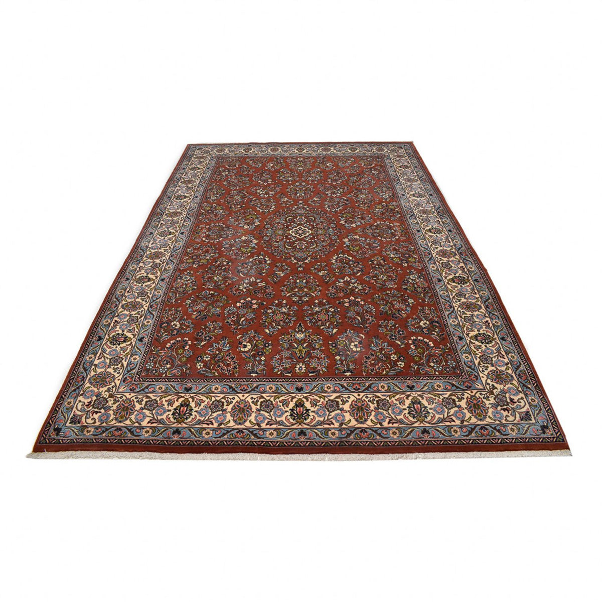 Tapis persan - Classique - 302 x 223 cm - rouge