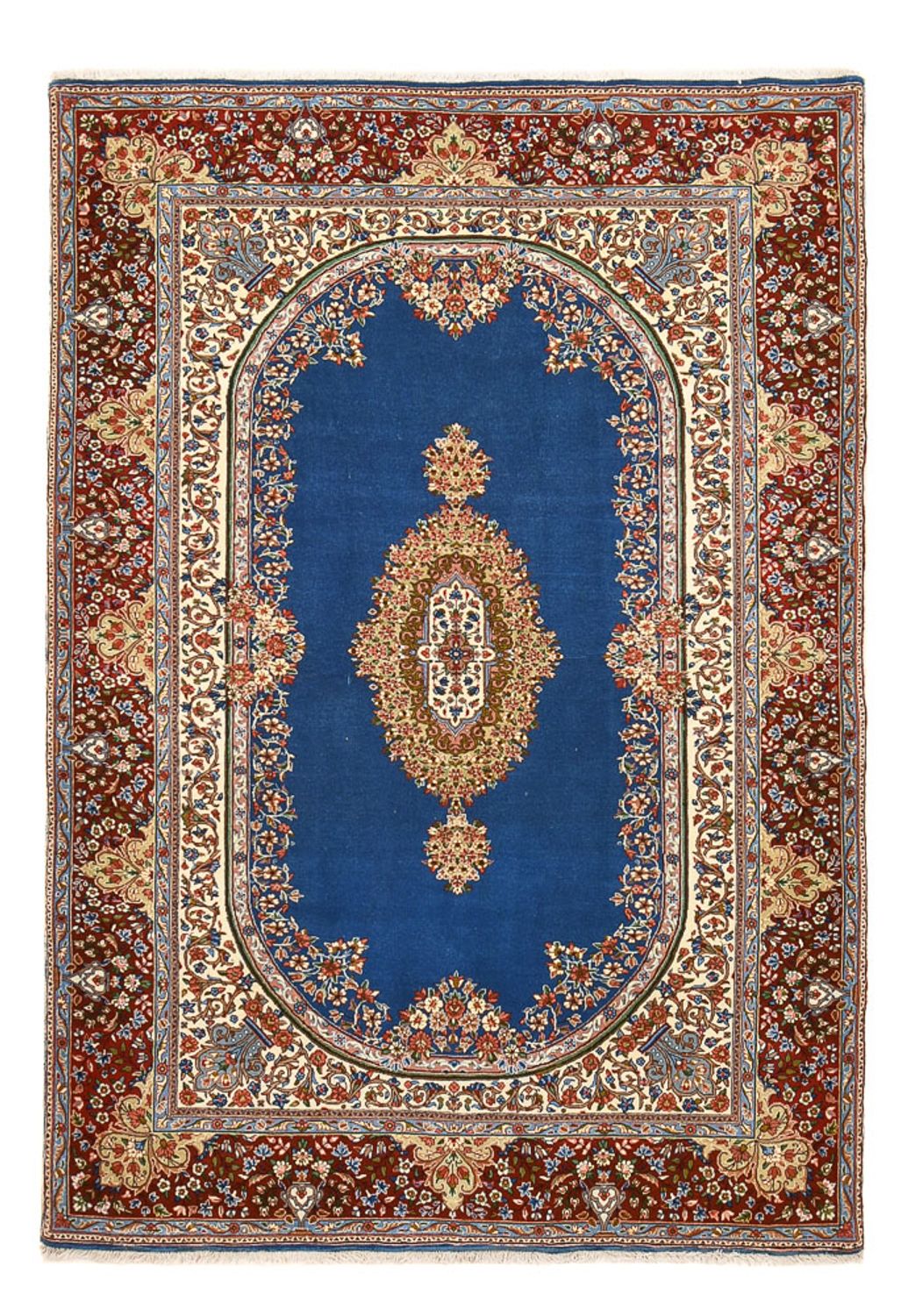 Tapis persan - Royal - 256 x 178 cm - bleu