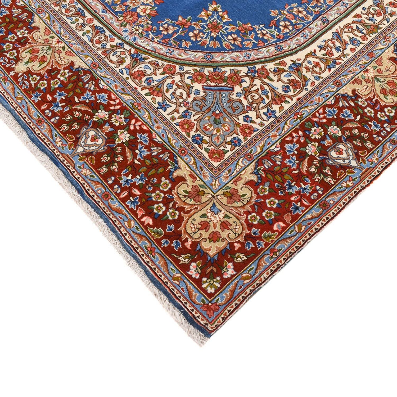 Tapis persan - Royal - 256 x 178 cm - bleu