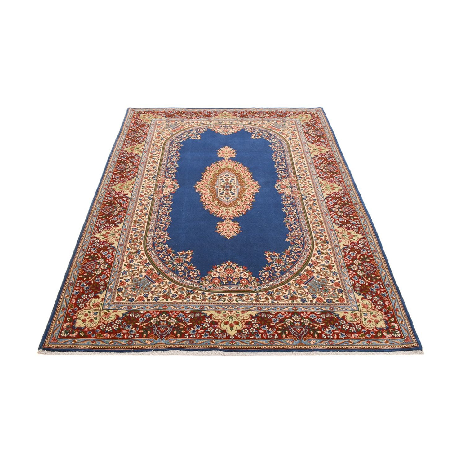 Tapis persan - Royal - 258 x 181 cm - bleu