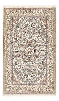 Tapis persan - Nain - Premium - 208 x 124 cm - beige clair