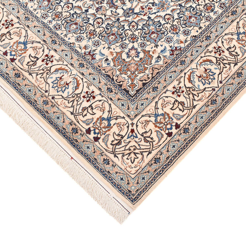 Tapis persan - Nain - Premium - 208 x 124 cm - beige clair