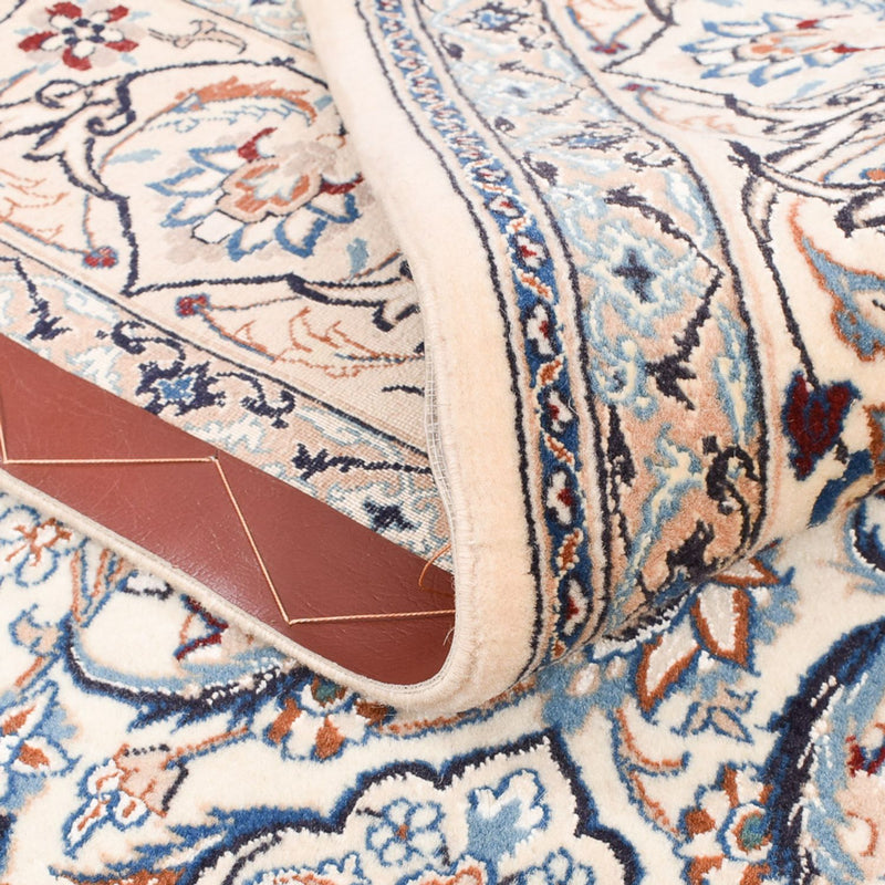 Tapis persan - Nain - Premium - 208 x 124 cm - beige clair
