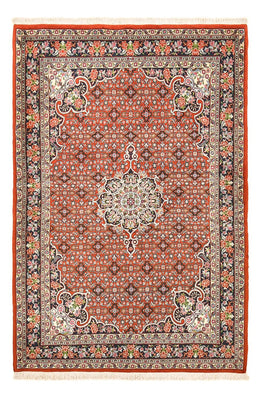 Tapis persan - Bidjar - 217 x 142 cm - rouge clair