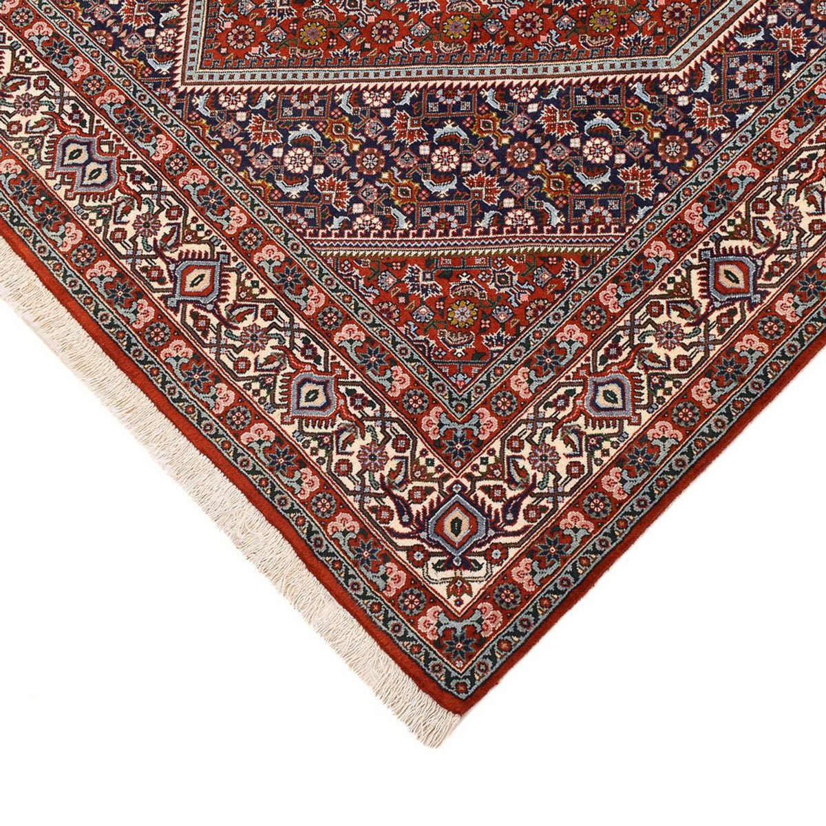 Tapis persan - Bidjar - 212 x 137 cm - rouille