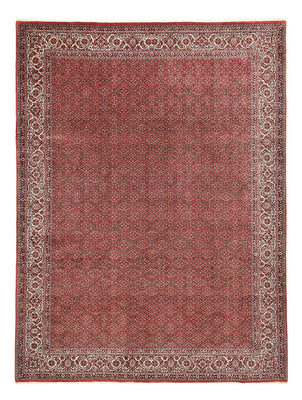 Tapis persan - Bidjar - 392 x 300 cm - rouge bordeaux