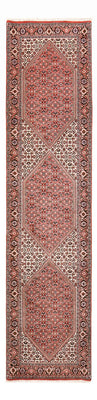 Tapis de couloir Tapis persan - Bidjar - 298 x 72 cm - rouille
