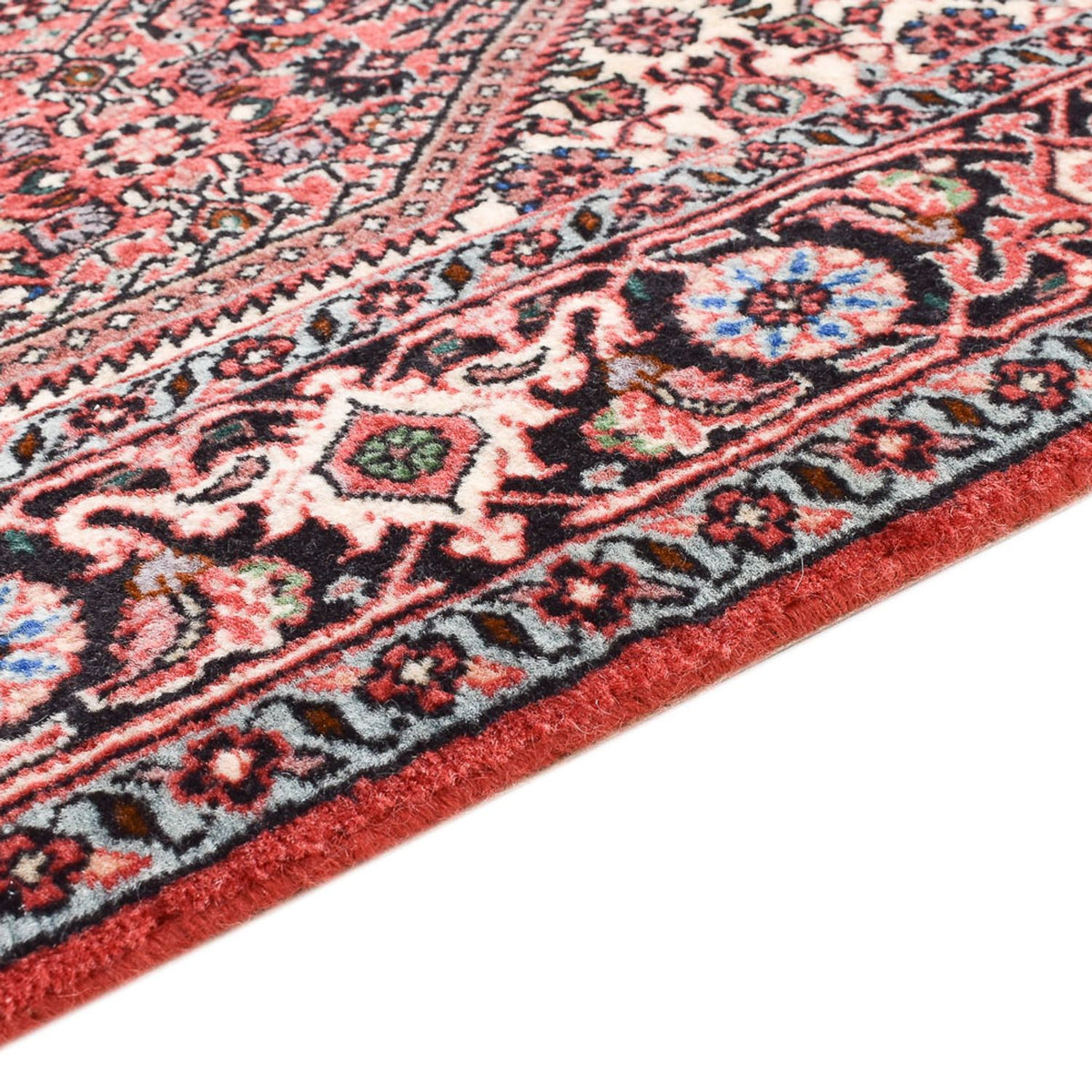 Tapis de couloir Tapis persan - Bidjar - 298 x 72 cm - rouille