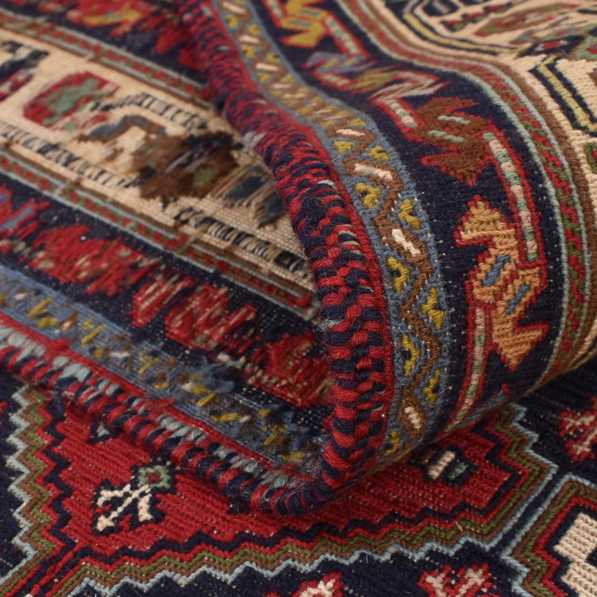 Tapis Kelim - Oriental - 289 x 193 cm - rouge clair