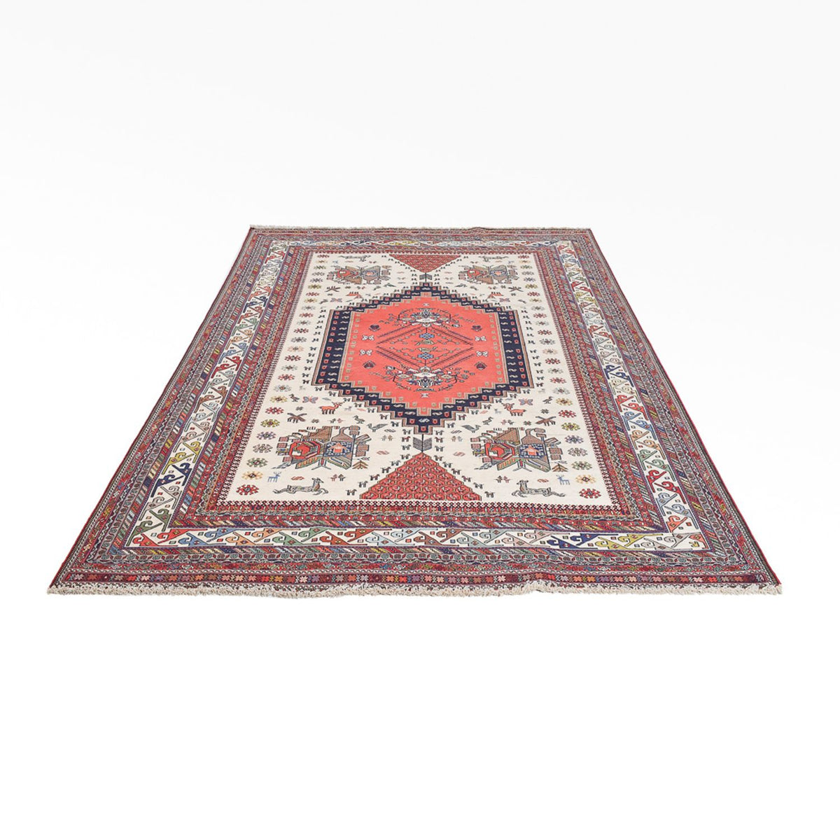 Tapis Kelim - Oriental - 297 x 198 cm - multicolore