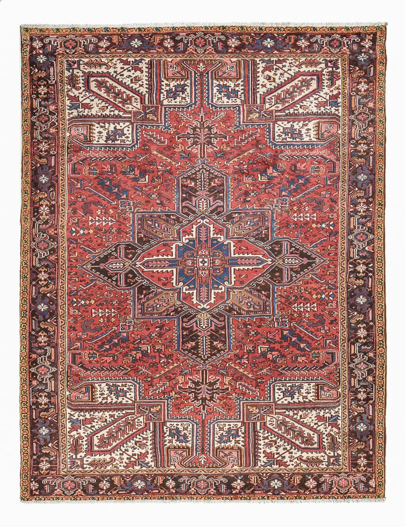 Tapis persan - Nomadic - 335 x 253 cm - rouge