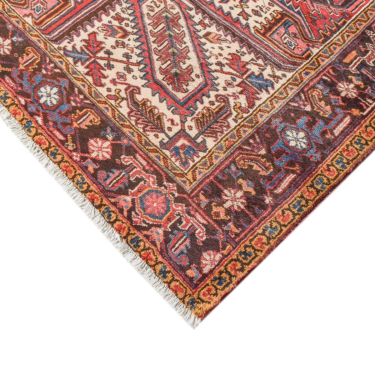 Tapis persan - Nomadic - 335 x 253 cm - rouge