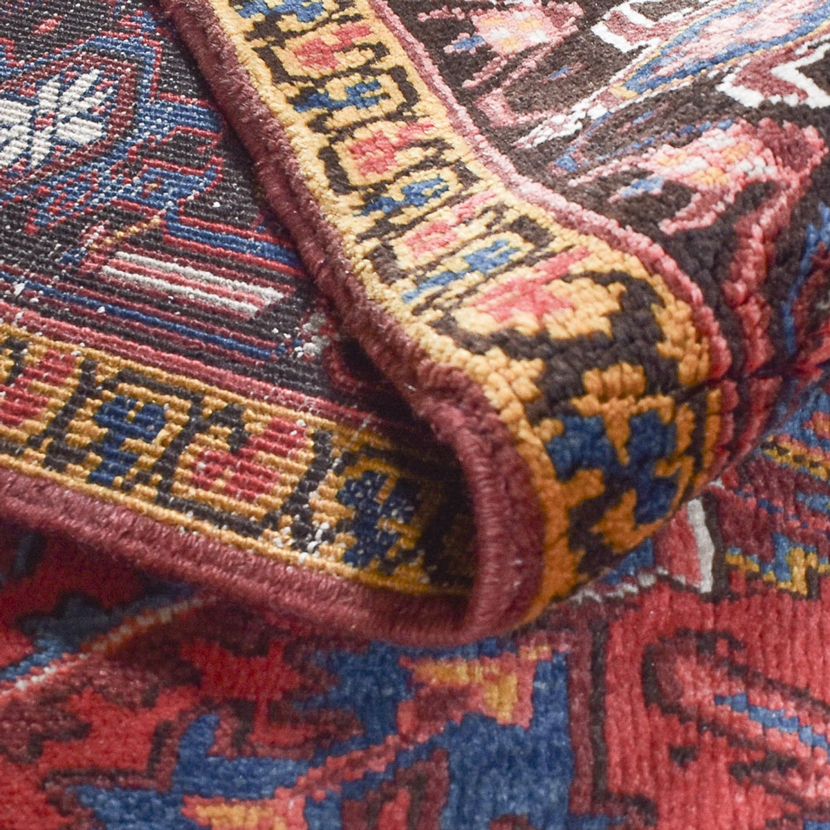 Tapis persan - Nomadic - 335 x 253 cm - rouge