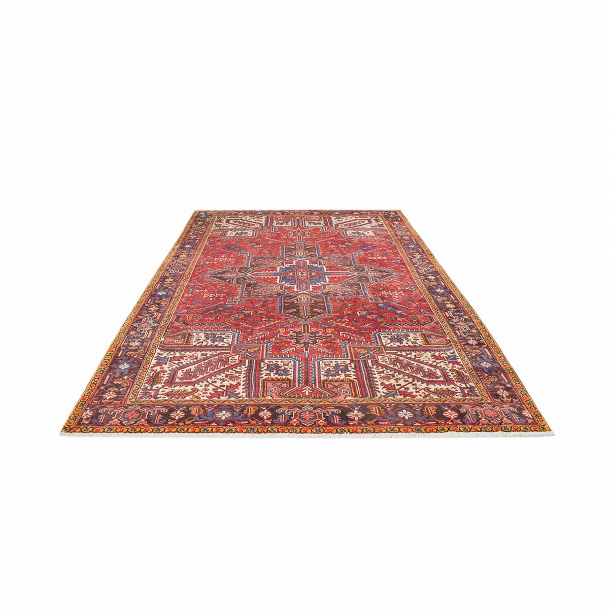 Tapis persan - Nomadic - 335 x 253 cm - rouge