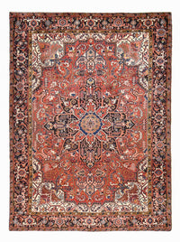 Tapis persan - Nomadic - 344 x 256 cm - rouge clair